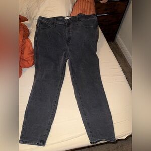Madewell denim black jeans